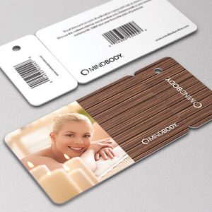Plastic Cards with Key Tag Combo