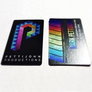 Liquid Color Foil Business Cards - Image 4