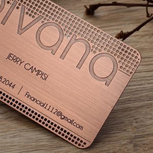 Copper Metal Cards - Image 6