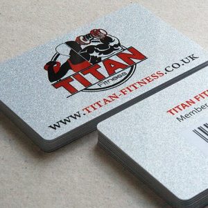 Metallic Gold or Silver Plastic Cards - Image 5